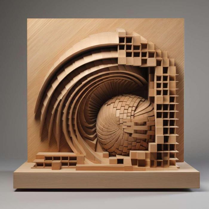 نموذج ثلاثي الأبعاد لآلة CNC 3D Art 